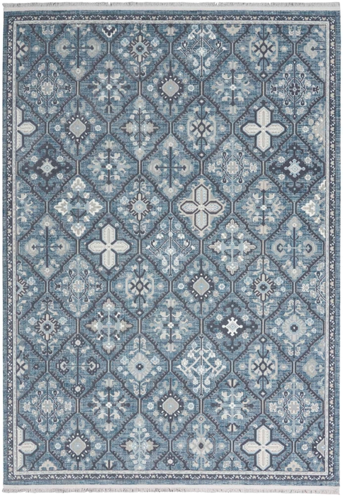 Lennox Len02 Blue/Grey Rug