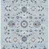 Lennox Len04 Light Blue Grey Rug