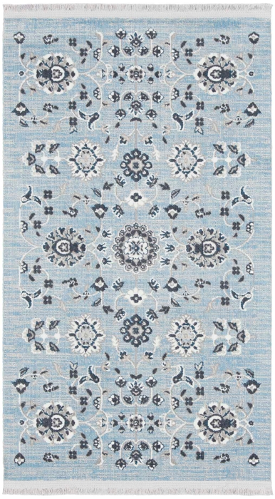 Lennox Len04 Light Blue Grey Rug