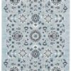 Lennox Len04 Light Blue Grey Rug