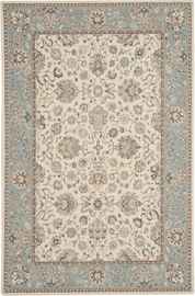Living Treasures Li16 Ivory/Aqua Rug