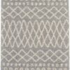 Moroccan Shag Mrs02 Silver Rug