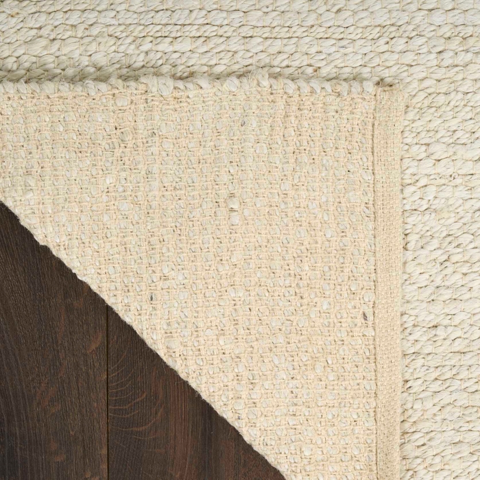 Natural Jute Njt01 Ivory Area Rug