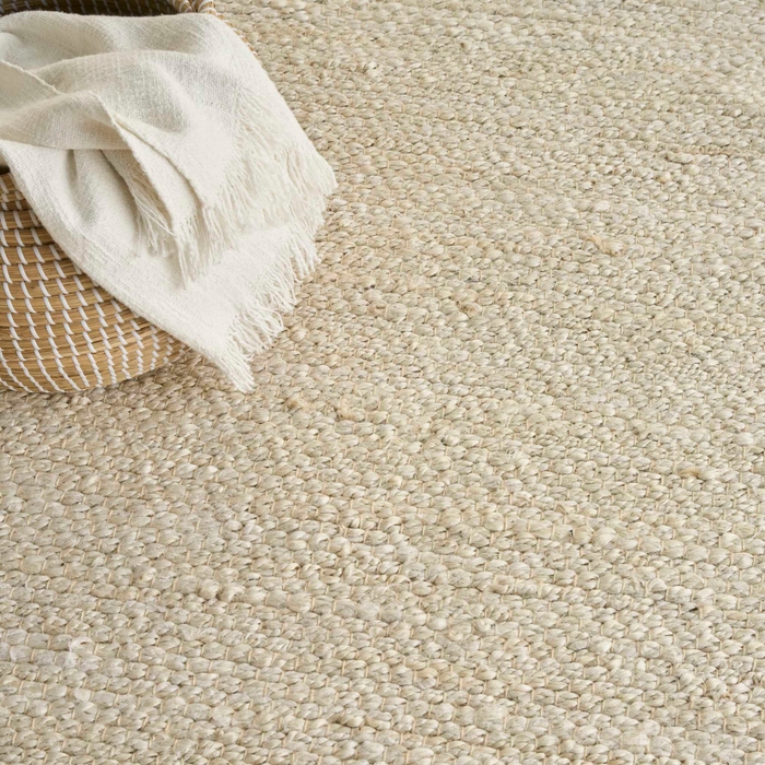 Natural Jute Njt01 Ivory Area Rug