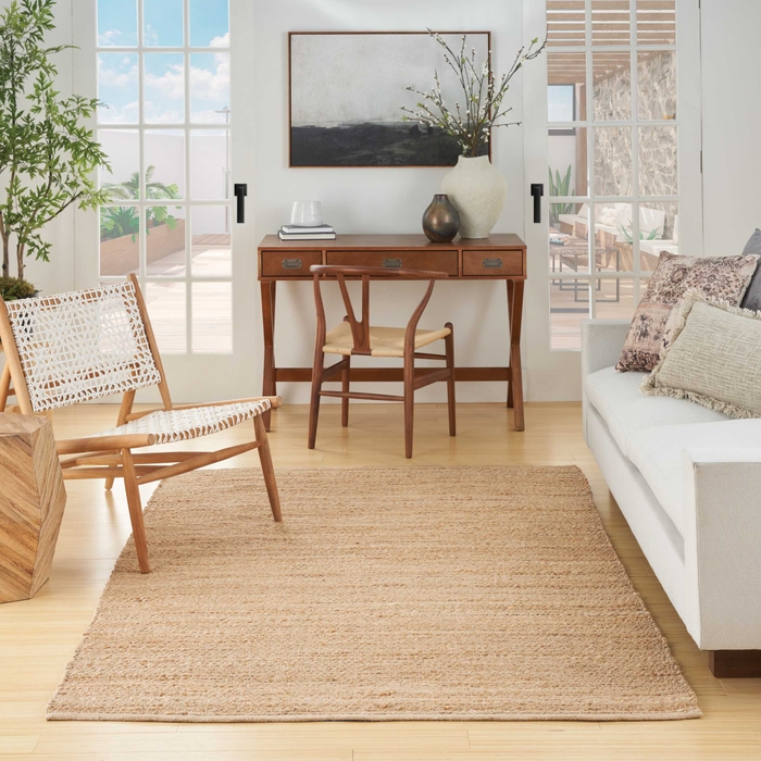 NJUTE_NJT02_BLCHD_BLEACHED_5X7_099446131041_ROOM03.jpg Natural Jute Njt01 Bleached Area Rug