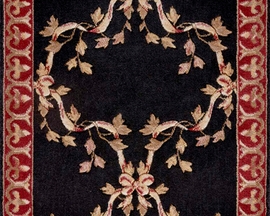 NOURISON_ASHTONHOUSE_A01R_RIBBONTRELLIS_BLACK_RUNNER_SAMPLE-2.jpg Ashton House Ribbon Trellis A01R Black Runner