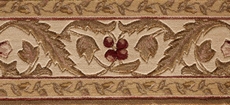 NOURISON_ASHTONHOUSE_A02B_REGALVINE_OLIVE_BORDER_SAMPLE-1.jpg Ashton House Regal Vine A02B Olive Border