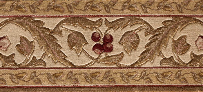 NOURISON_ASHTONHOUSE_A02B_REGALVINE_OLIVE_BORDER_SAMPLE.jpg Ashton House Regal Vine A02B Olive Border