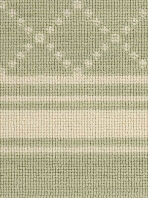 Fashion Pointe 3 Fashion Stripe Fp732 Green/Ivory Border