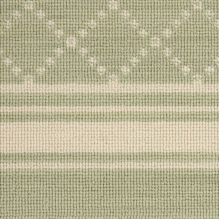 Fashion Pointe 3 Fashion Stripe Fp732 Green/Ivory Border