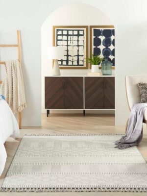 Paxton Pax06 Grey/Ivory Rug
