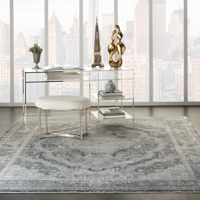 Starry Nights Stn05 Charcoal/Cream Rug