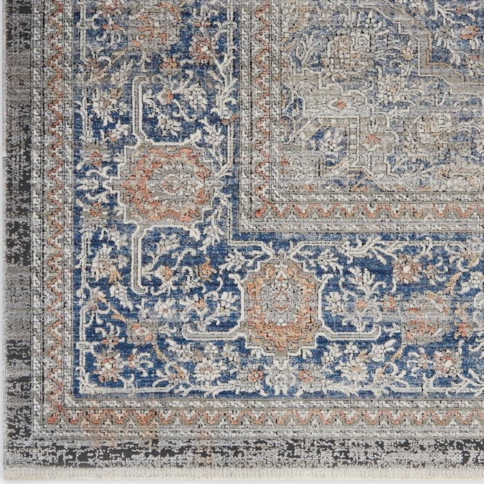 Starry Nights Stn07 Blue Rug