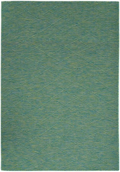 Washable Solutions Wsl01 Blue/Green Area Rug