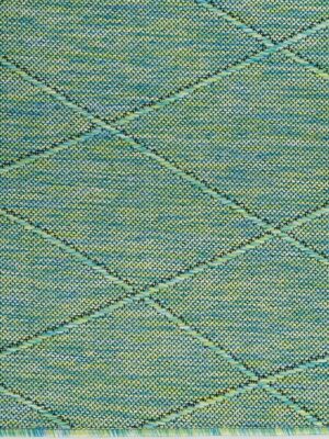 Washable Solutions Wsl01 Blue/Green Area Rug