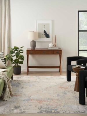 Abstract Hues Abh01 Beige/Grey Area Rug
