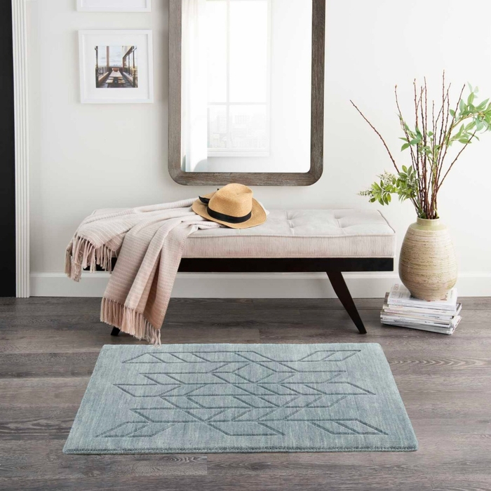 Alessia Ale01 Blue Area Rug