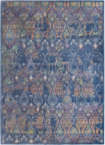 Ankara Global Anr08 Navy/Multicolor Rug