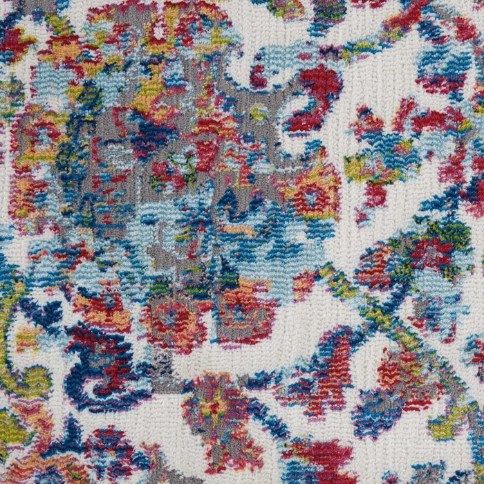 Ankara Global Anr06 Ivory/Blue Rug