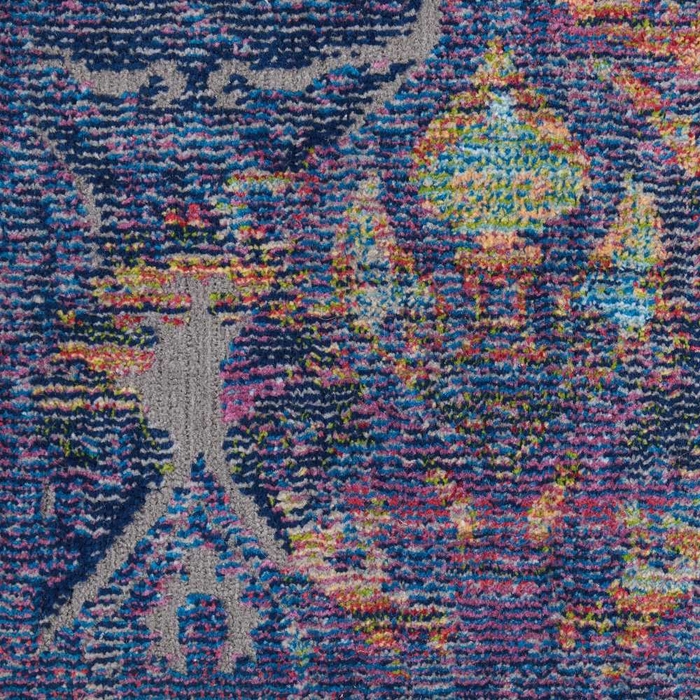 Ankara Global Anr08 Navy/Multicolor Rug