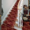 Ashton House Ribbon Trellis A01R Burgundy Runner