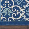 Caribbean Crb02 Navy Outdoor Rug
