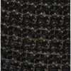 Cozy Shimmer Csh01 Black Gold Area Rug