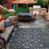 Caribbean Crb02 Navy Outdoor Rug