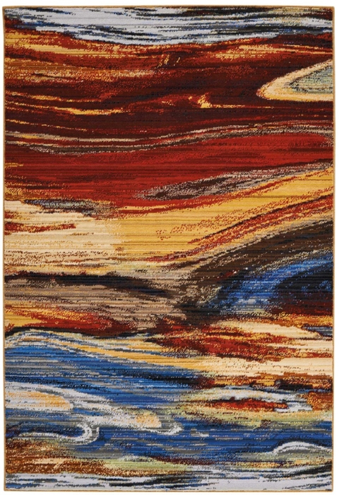 Chroma Crm04 Lava Flow Rug
