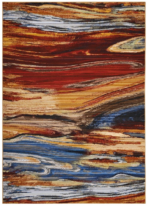 Chroma Crm04 Lava Flow Rug