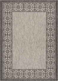 Country Side Ctr03 Ivory/Charcoal Outdoor Rug