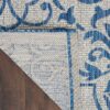 Country Side Ctr04 Ivory/Blue Outdoor Rug