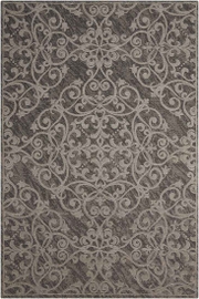 Damask Das01 Grey Rug