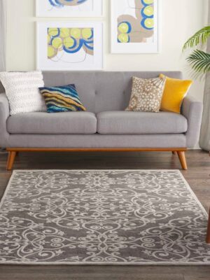 damsk_das01_grey_5x7_099446341310_room03.jpg Damask Das01 Grey Rug
