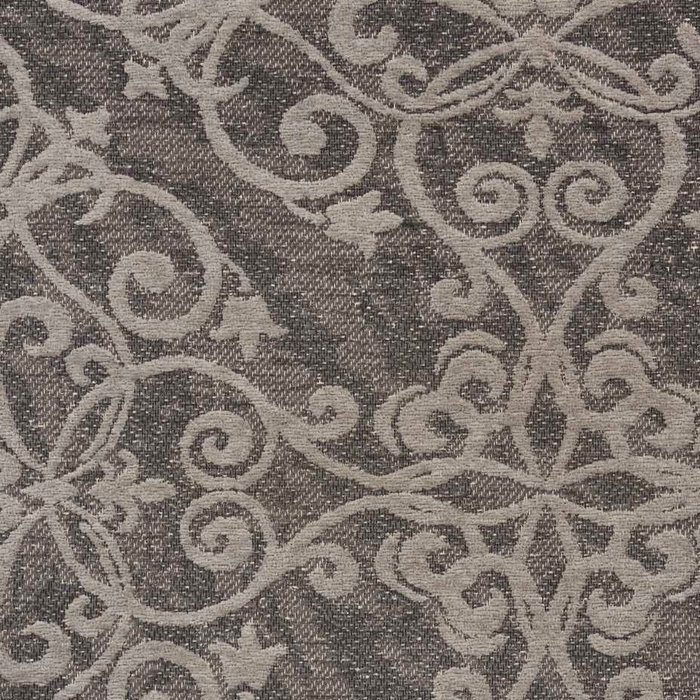 Damask Das01 Grey Rug