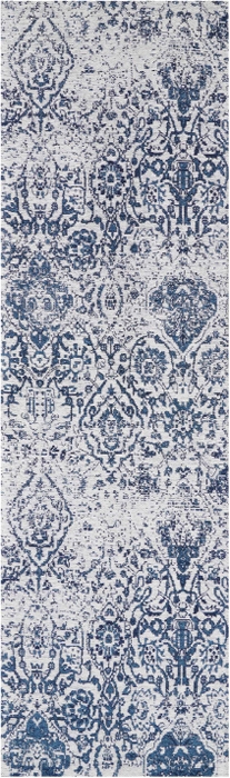 Damask Das06 Ivory/Navy Rug