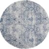 Damask Das06 Ivory/Navy Rug