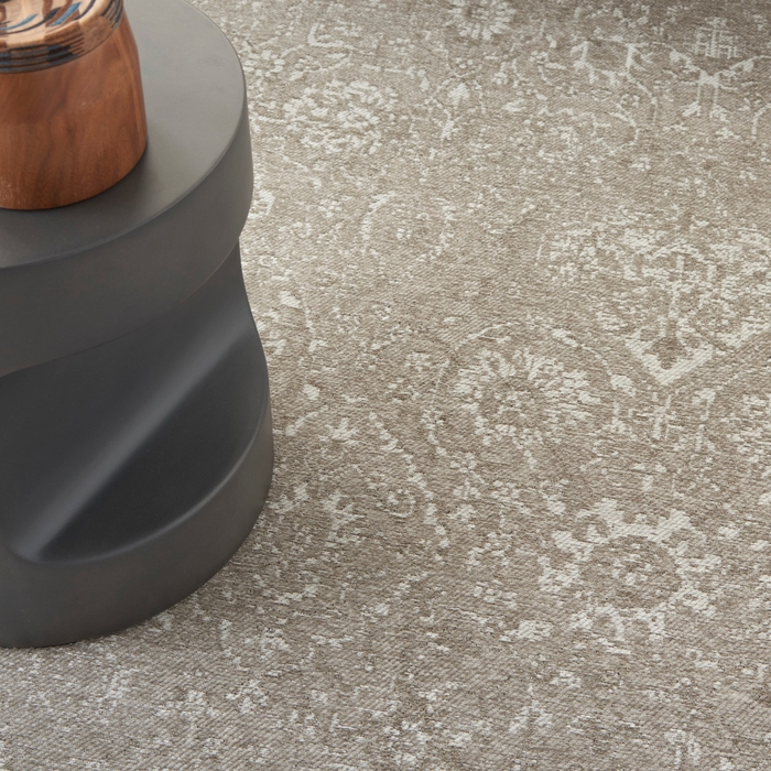 Damask Das06 Light/Grey Rug