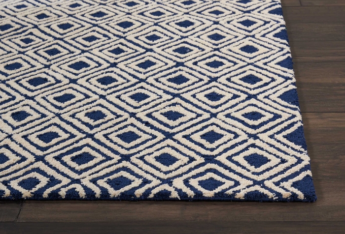 Deco Mod Dec02 Navy/Ivory