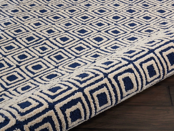 Deco Mod Dec02 Navy/Ivory