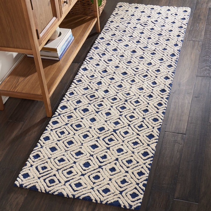 Deco Mod Dec02 Navy/Ivory