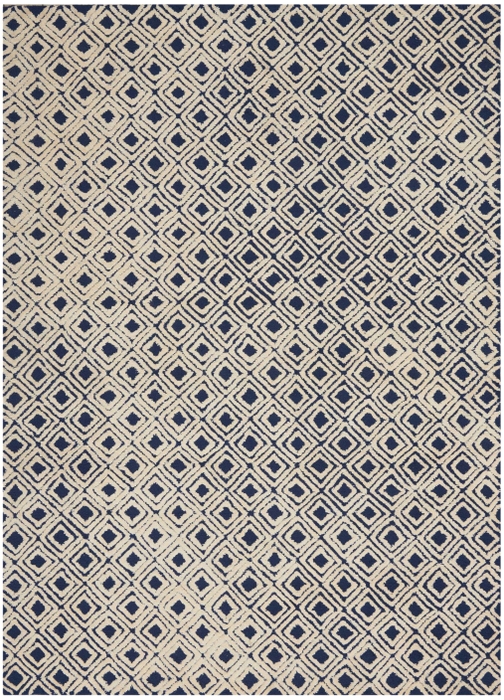 Deco Mod Dec02 Navy/Ivory