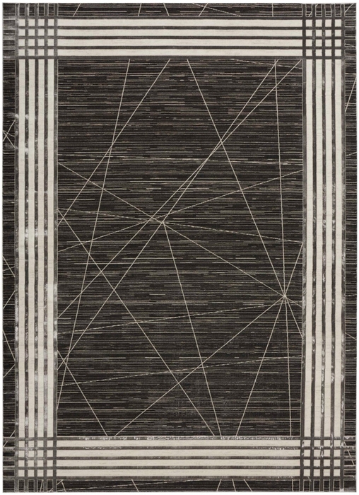Desire Dsr01 Charcoal/Silver Area Rug