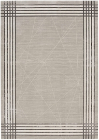 Desire Dsr01 Grey Silver Area Rug