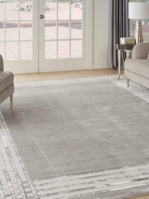 Desire Dsr01 Grey Silver Area Rug