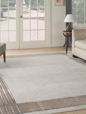 Desire Dsr01 Ivory/Silver Area Rug