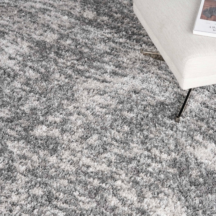 Dreamy Shag Drs04 Charcoal/Grey Rug