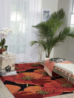 Fantasy Fa24 Black Rug