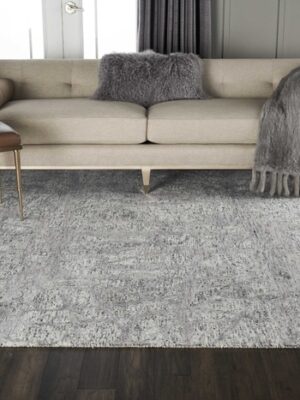 Gemstone Gem03 Hematite Rug
