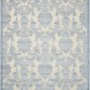Graphic Illusions Gil03 Ivory/Light Blue